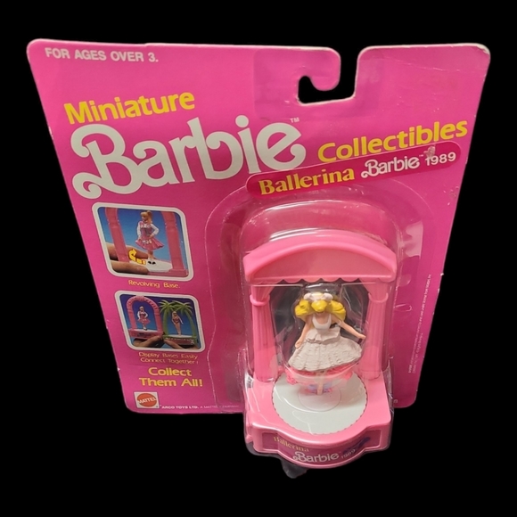 Vintage Miniature Barbie Collectibles "Ballerina Barbie 1989" - Picture 5 of 16